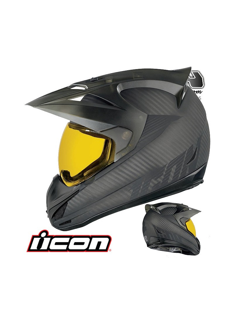 Casque route ICON VARIANT GHOST CARBON 9ride