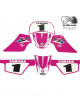 Kit déco Yamaha 50PW Pink Spécial Rose.