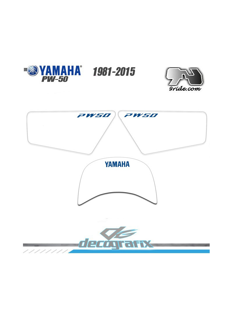 Fonds de plaques Yamaha PW 50 