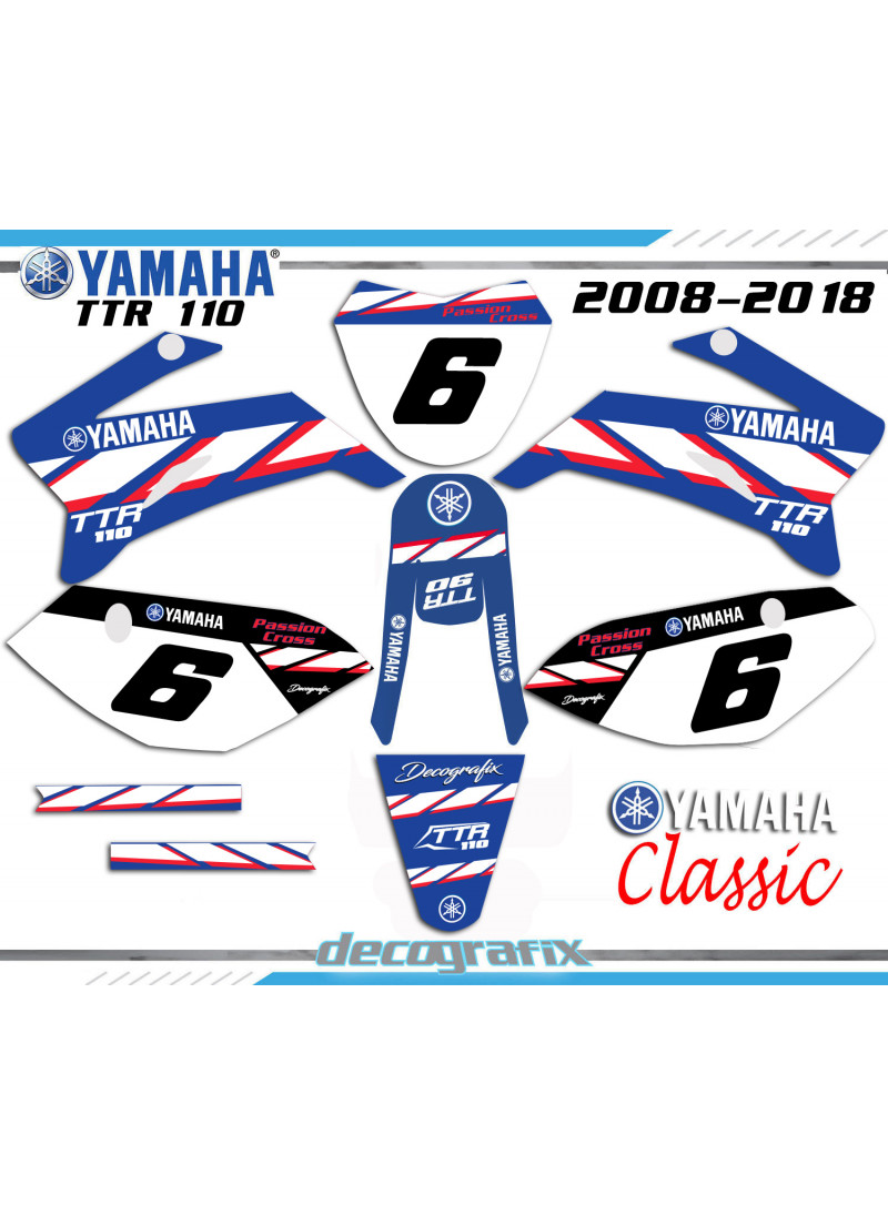 Kit deco complet Yamaha TTR 110 