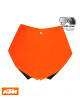 Plaque Numero Frontale Orange Pour Sx125 ktm- ktm 250 sx fender- plastique- 9ride