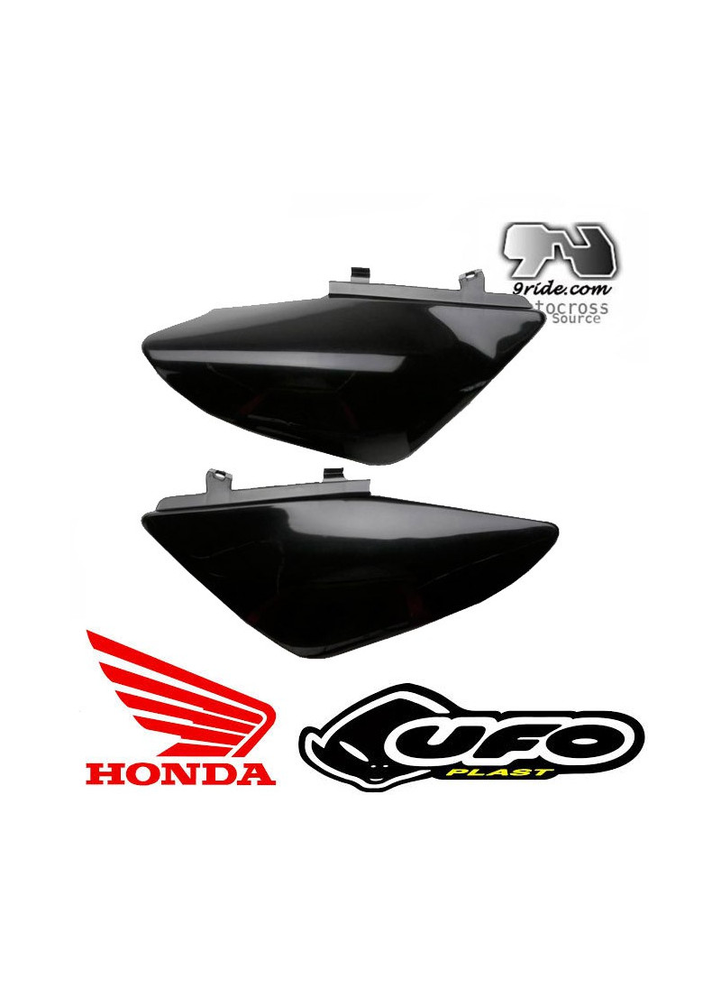 Plaques latéralles CRF50 Honda 9ride noir